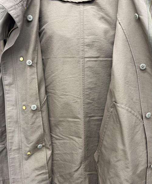 BEAUTY&YOUTH UNITED ARROWS（ビューティーアンドユースユナイテッドアローズ）BEAUTY&YOUTH UNITED ARROWS (ビューティーアンドユースユナイテッドアローズ) グログランフードライナーマウンテンパーカー ベージュ サイズ:ｓの古着・服飾アイテム