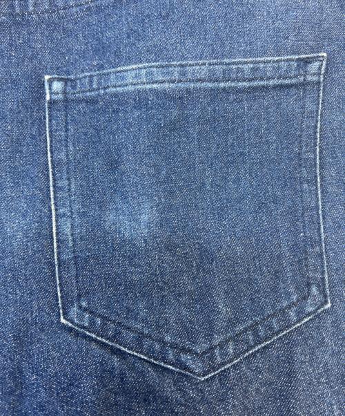 JOHN LAWRENCE SULLIVAN（ジョン ローレンス サリバン）JOHN LAWRENCE SULLIVAN (ジョン ローレンス サリバン) ワイドデニムパンツ ネイビー サイズ:Mの古着・服飾アイテム