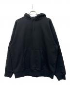 NIKE×SUPREMEナイキ×シュプリーム）の古着「プルオーバーパーカー」｜ブラック