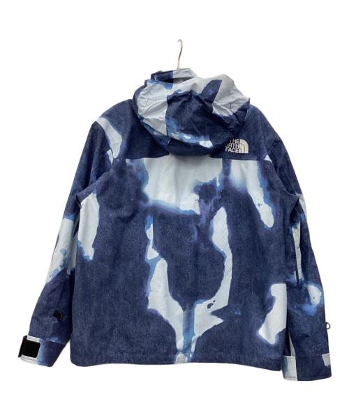 THE NORTH FACE（ザ ノース フェイス）THE NORTH FACE (ザ ノース フェイス) Supreme (シュプリーム) Bleached Denim Print Mountain Jacket ネイビー サイズ:Lの古着・服飾アイテム