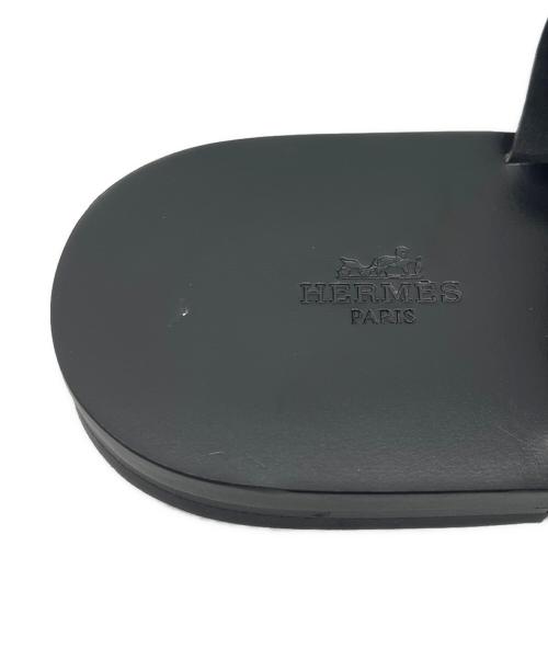 HERMES（エルメス）HERMES (エルメス) サンダル　ギャラリー ブラック サイズ:41の古着・服飾アイテム