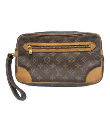 ルイヴィトン セカンドバック マルリードラゴンヌ モノグラム 中古・古着通販】LOUIS VUITTON (ルイ ヴィトン) セカンドバッグ