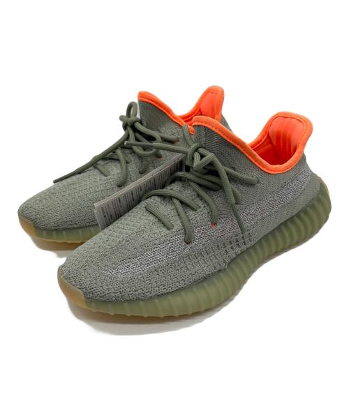 adidas（アディダス）adidas (アディダス) YEEZY BOOST350V2 グリーン サイズ:24 未使用品の古着・服飾アイテム