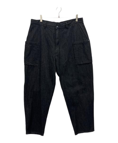 Pilgrim Surf+Supply（ピルグリム サーフサプライ）Pilgrim Surf+Supply (ピルグリム サーフサプライ) BEAMS (ビームス) デニムパンツ ブラック サイズ:XL 未使用品の古着・服飾アイテム