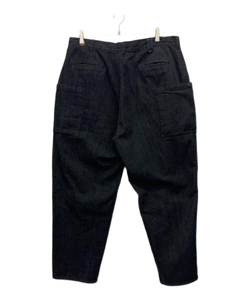 Pilgrim Surf+Supply（ピルグリム サーフサプライ）Pilgrim Surf+Supply (ピルグリム サーフサプライ) BEAMS (ビームス) デニムパンツ ブラック サイズ:XL 未使用品の古着・服飾アイテム