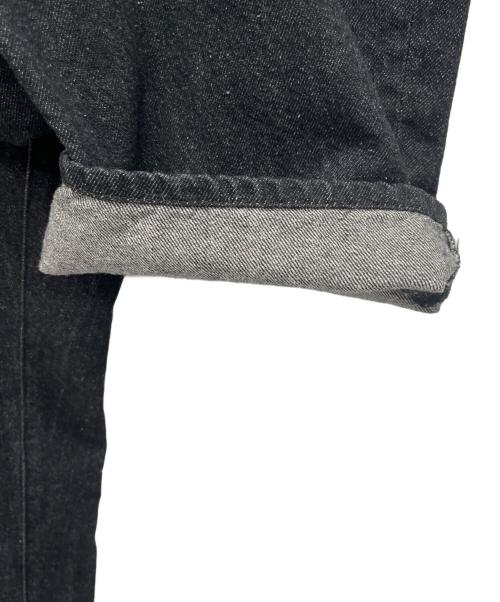 Pilgrim Surf+Supply（ピルグリム サーフサプライ）Pilgrim Surf+Supply (ピルグリム サーフサプライ) BEAMS (ビームス) デニムパンツ ブラック サイズ:XL 未使用品の古着・服飾アイテム