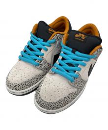 NIKE（ナイキ）の古着「Nike SB Dunk Low Pro Electric Safari」｜アイボリー×ブルー