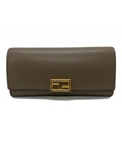 中古・古着通販】BALENCIAGA (バレンシアガ) 長財布 レッド｜ブランド