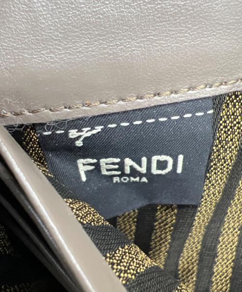 FENDI（フェンディ）FENDI (フェンディ) コンチネンタルウォレット ブラウンの古着・服飾アイテム