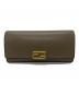 FENDI（フェンディ）の古着「コンチネンタルウォレット」｜ブラウン