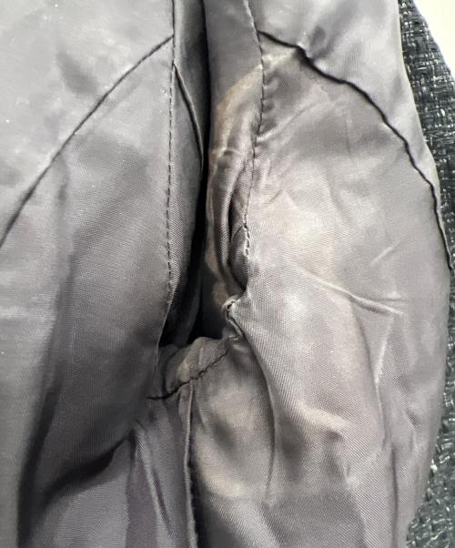 Rene（ルネ）Rene (ルネ) TISSUE　ツイードジャケット ブラック サイズ:36の古着・服飾アイテム