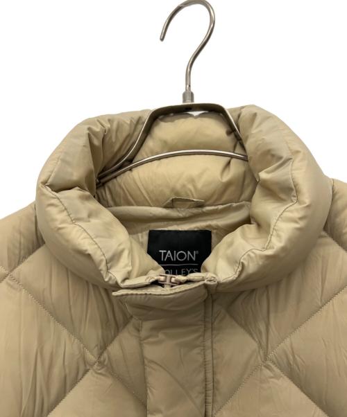 TAION（タイオン）TAION (タイオン) NOLLEY'S (ノーリーズ) ダウンジャケット アイボリー サイズ:Mの古着・服飾アイテム