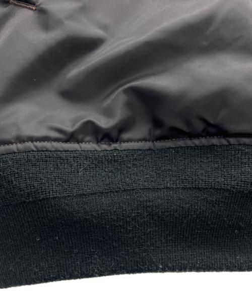 BEAMS（ビームス）BEAMS (ビームス) ビッグフェードミリタリーブルゾン ブラック サイズ:XLの古着・服飾アイテム