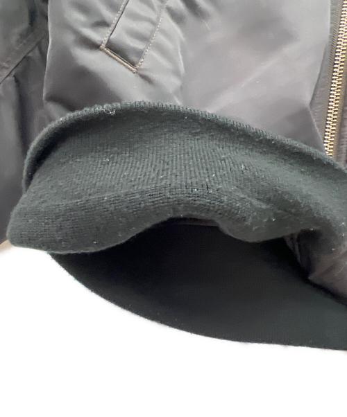 BEAMS（ビームス）BEAMS (ビームス) ビッグフェードミリタリーブルゾン ブラック サイズ:XLの古着・服飾アイテム