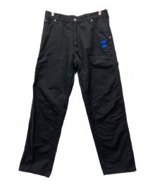 OFFWHITE（オフホワイト）の古着「バックロゴプリントパンツ」｜ブラック