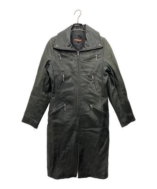 TORNADO MART（トルネードマート）TORNADO MART (トルネードマート) レザーコート ブラック サイズ:40の古着・服飾アイテム