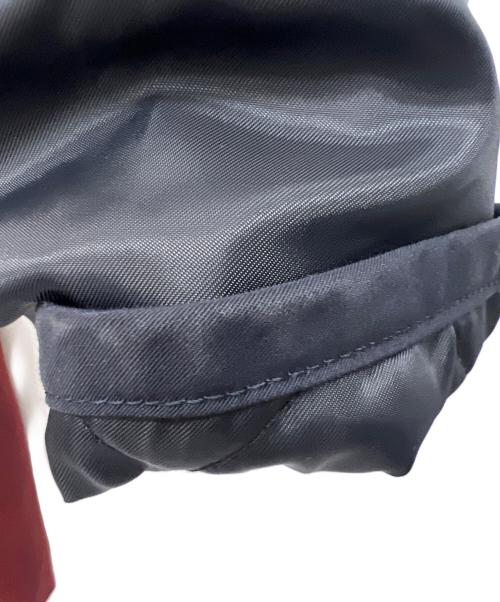 BURBERRY BLACK LABEL（バーバリーブラックレーベル）BURBERRY BLACK LABEL (バーバリーブラックレーベル) ライナー付モッズコート レッド サイズ:Mの古着・服飾アイテム