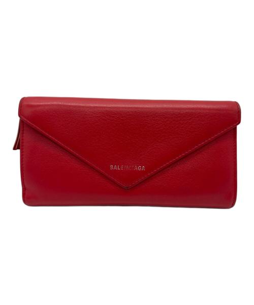 BALENCIAGA（バレンシアガ）BALENCIAGA (バレンシアガ) 長財布 レッドの古着・服飾アイテム