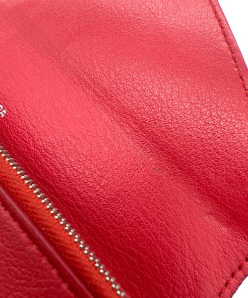 BALENCIAGA（バレンシアガ）BALENCIAGA (バレンシアガ) 長財布 レッドの古着・服飾アイテム