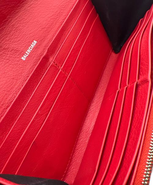 BALENCIAGA（バレンシアガ）BALENCIAGA (バレンシアガ) 長財布 レッドの古着・服飾アイテム