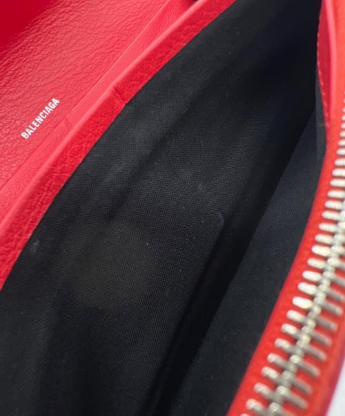 BALENCIAGA（バレンシアガ）BALENCIAGA (バレンシアガ) 長財布 レッドの古着・服飾アイテム