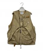 CMF OUTDOOR GARMENTコンフィーアウトドアガーメント）の古着「オーバーレイベスト」｜ベージュ