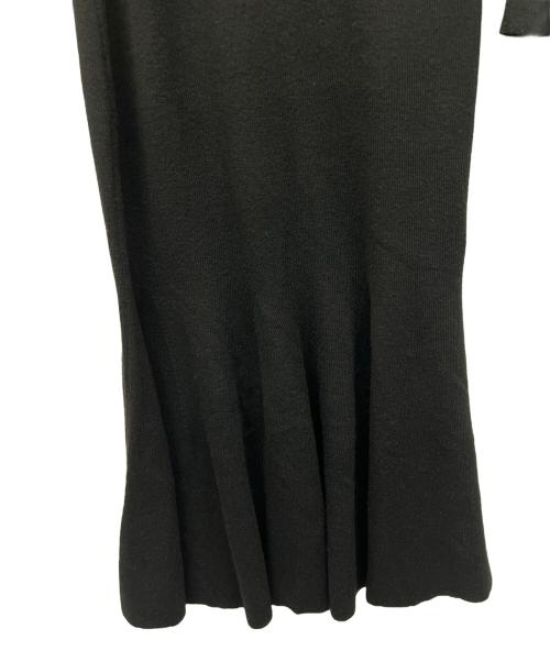 HER LIP TO（ハーリップトゥ）HER LIP TO (ハーリップトゥ) ニットワンピース ブラック サイズ:Sの古着・服飾アイテム
