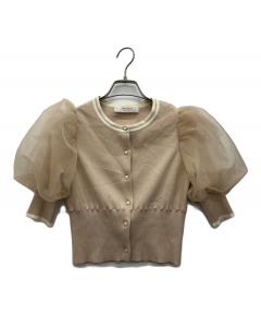 中古・古着通販】hitomi (ヒトミ) tiered tops ベージュ サイズ:XS