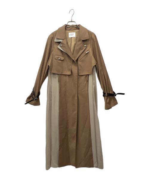 Ameri（アメリ）Ameri (アメリ) コート ブラウン サイズ:Sの古着・服飾アイテム