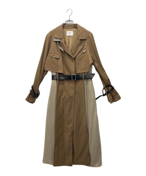 Ameri（アメリ）Ameri (アメリ) コート ブラウン サイズ:Sの古着・服飾アイテム