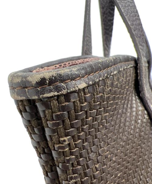 HERMES（エルメス）HERMES (エルメス) レザートートバッグ ブラウンの古着・服飾アイテム