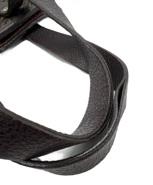 HERMES（エルメス）HERMES (エルメス) レザートートバッグ ブラウンの古着・服飾アイテム