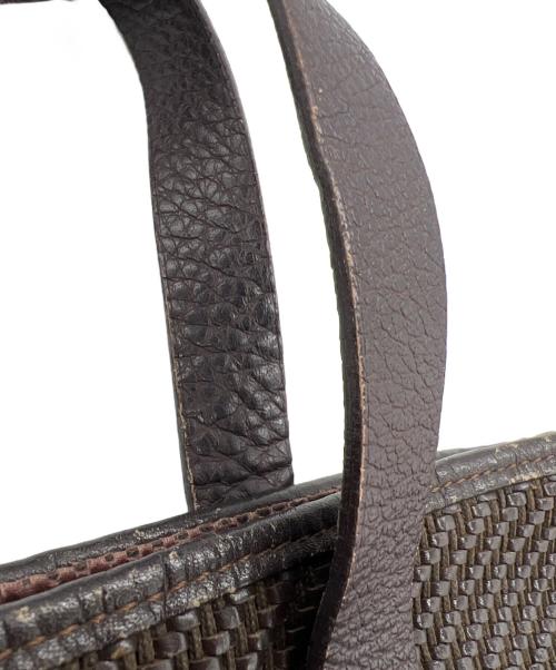 HERMES（エルメス）HERMES (エルメス) レザートートバッグ ブラウンの古着・服飾アイテム