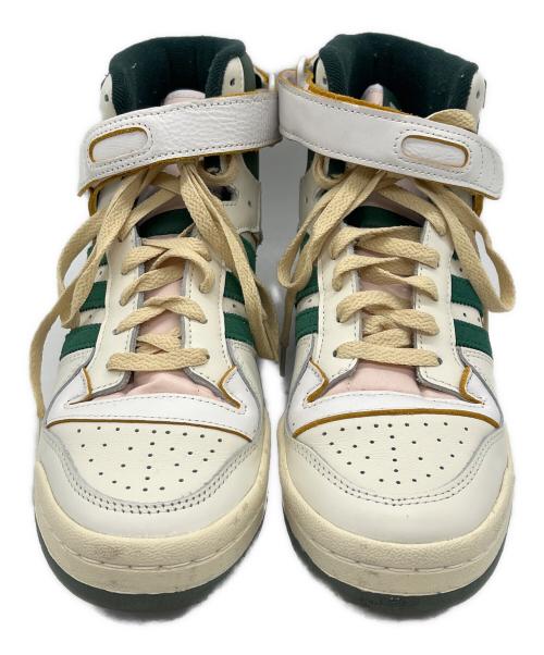 adidas（アディダス）adidas (アディダス) フォーラム84 ハイlku21 ホワイト×グリーン サイズ:25.5の古着・服飾アイテム