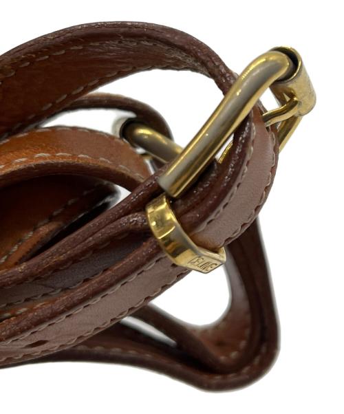 CELINE（セリーヌ）CELINE (セリーヌ) ミニリュック　マカダム柄 ブラウンの古着・服飾アイテム