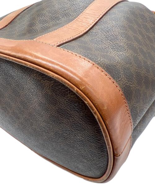 CELINE（セリーヌ）CELINE (セリーヌ) バケツ型ショルダーバッグ ブラウンの古着・服飾アイテム