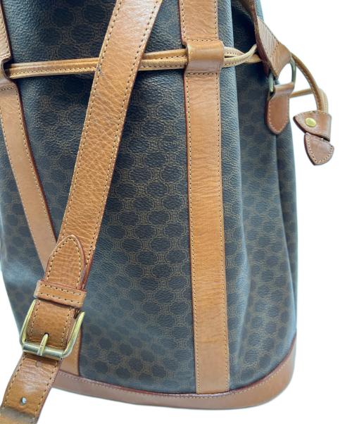 CELINE（セリーヌ）CELINE (セリーヌ) バケツ型ショルダーバッグ ブラウンの古着・服飾アイテム