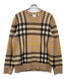 BURBERRY LONDON（バーバリーロンドン）の古着「カシミヤセーター」｜ベージュ