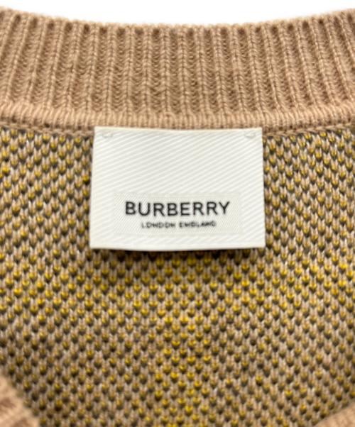 BURBERRY LONDON（バーバリーロンドン）BURBERRY LONDON (バーバリーロンドン) カシミヤセーター ベージュ サイズ:Lの古着・服飾アイテム