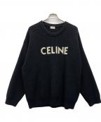 CELINEセリーヌ）の古着「オーバーサイズセーター」｜ブラック