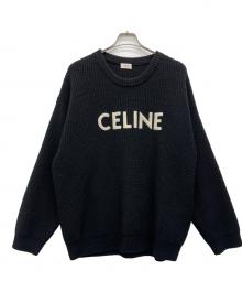CELINE（セリーヌ）の古着「オーバーサイズセーター」｜ブラック