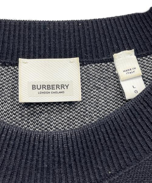 BURBERRY（バーバリー）BURBERRY (バーバリー) セーター ブラック サイズ:Lの古着・服飾アイテム