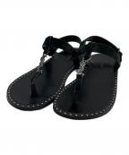 Saint Laurent Parisサンローランパリ）の古着「サンダル」｜ブラック