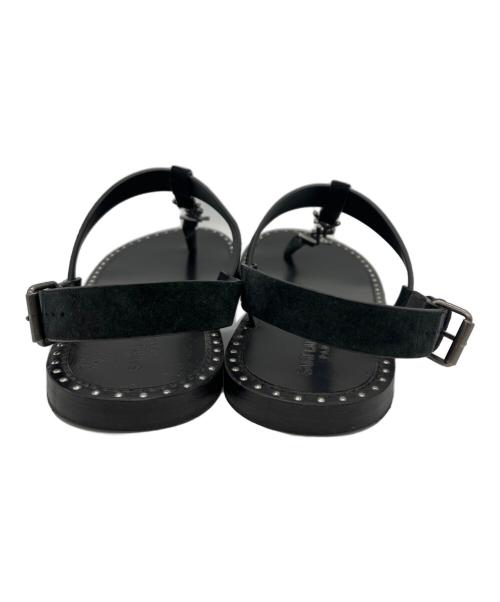 Saint Laurent Paris（サンローランパリ）Saint Laurent Paris (サンローランパリ) サンダル ブラック サイズ:42の古着・服飾アイテム