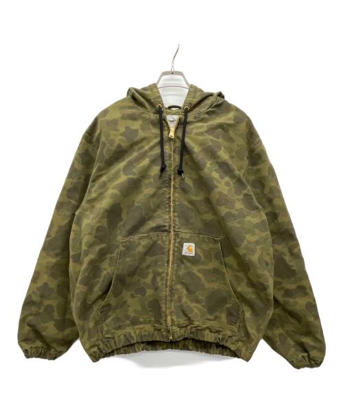 CarHartt（カーハート）CarHartt (カーハート) ダックアクティブジャケット グリーン サイズ:Mの古着・服飾アイテム