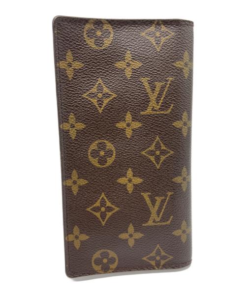 LOUIS VUITTON（ルイ ヴィトン）LOUIS VUITTON (ルイ ヴィトン) ポルトバルール カルトクレディ ブラウンの古着・服飾アイテム