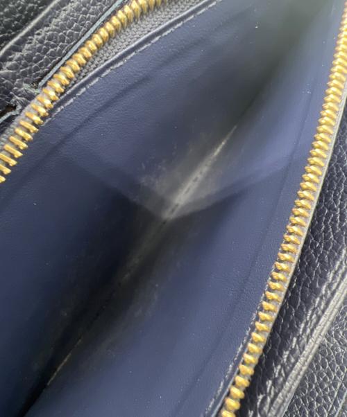 LOUIS VUITTON（ルイ ヴィトン）LOUIS VUITTON (ルイ ヴィトン) モノグラム・アンプラント ジッピー ウォレット ネイビーの古着・服飾アイテム