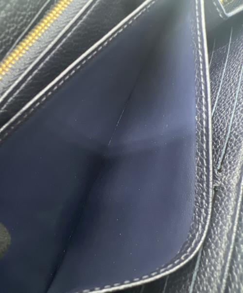 LOUIS VUITTON（ルイ ヴィトン）LOUIS VUITTON (ルイ ヴィトン) モノグラム・アンプラント ジッピー ウォレット ネイビーの古着・服飾アイテム