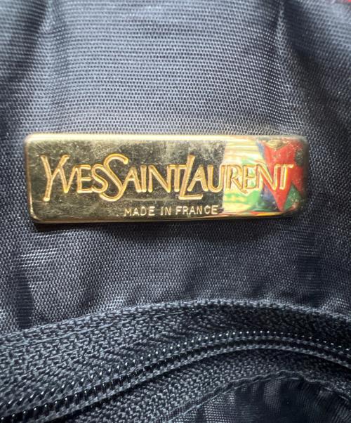 Yves Saint Laurent（イヴサンローラン）Yves Saint Laurent (イヴサンローラン) 巾着ショルダーバッグ マルチカラーの古着・服飾アイテム