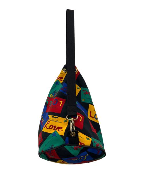 Yves Saint Laurent（イヴサンローラン）Yves Saint Laurent (イヴサンローラン) 巾着ショルダーバッグ マルチカラーの古着・服飾アイテム